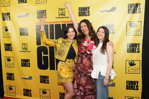 May 3, 2026, Los Angeles, California, United States: May 2, 2026, The London West Hollywood, Los Angeles, California, USA: Sam Fox, Desiree Staples and Brittany Harris attends Funny Girls: Women in Comedy Short Film Showcase. Los Angeles United States - ZUMAn321 20260503_znp_n321_247 Copyright: xUrbanitexLAx