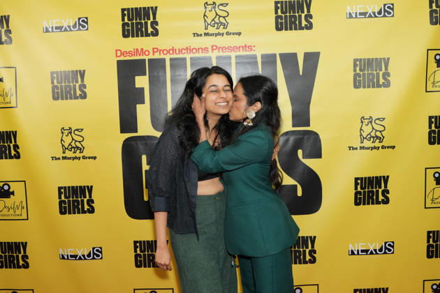 May 3, 2026, Los Angeles, California, United States: May 2, 2026, The London West Hollywood, Los Angeles, California, USA: Vidhya Iyer and kavi ramachandran attends Funny Girls: Women in Comedy Short Film Showcase. Los Angeles United States  - ZUMAn321 20260503_znp_n321_202 Copyright: xUrbanitexLAx