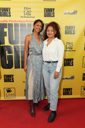 May 3, 2026, Los Angeles, California, United States: May 2, 2026, The London West Hollywood, Los Angeles, California, USA: Michelle Martinez and Caro Guzman attends Funny Girls: Women in Comedy Short Film Showcase. Los Angeles United States  - ZUMAn321 20260503_znp_n321_233 Copyright: xUrbanitexLAx