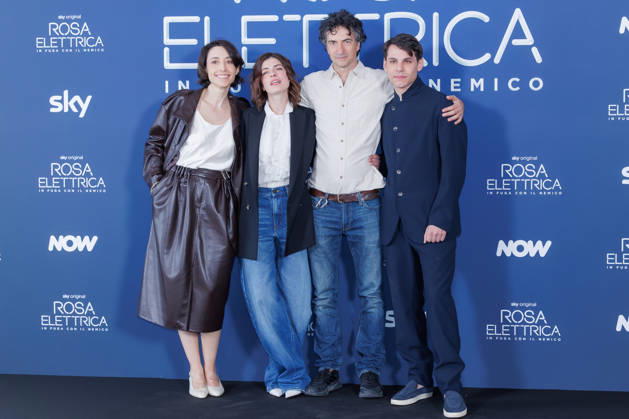 News - Photocall - ROSA ELETTRICA Elena Lietti, Maria Chiara Giannetta, Davide Marengo and Francesco Di Napoli attend the photocall of the tv series ROSA ELETTRICA on April 29, 2026 at Hotel Sina Bernini Bristol, Rome, Italy Rome Hotel Sina Bernini Bristol Italy Copyright: xEmanuelaxVertollix xLiveMediax LPN_2427303