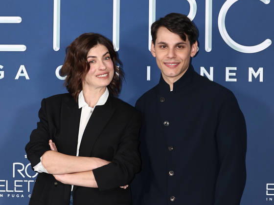 Rome, Hotel Sina Bernini, photocall for the Sky series Rosa Elettrica. Pictured: Maria Chiara Giannetta, Francesco Di Napoli  Copyright: xMarcoxProvvisionatox xipa-agency.netx xDxAvanzo Provvisionatox IPA_Agency_IPA74407521