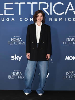 Rome, Hotel Sina Bernini, photocall for the Sky series Rosa Elettrica. Pictured: Maria Chiara Giannetta  Copyright: xMarcoxProvvisionatox xipa-agency.netx xDxAvanzo Provvisionatox IPA_Agency_IPA74407422