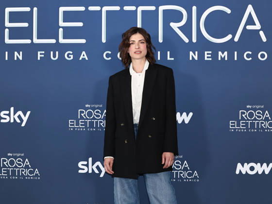 Rome, Hotel Sina Bernini, photocall for the Sky series Rosa Elettrica. Pictured: Maria Chiara Giannetta  Copyright: xMarcoxProvvisionatox xipa-agency.netx xDxAvanzo Provvisionatox IPA_Agency_IPA74407423
