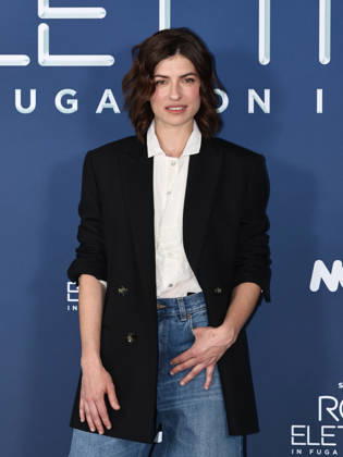 Rome, Hotel Sina Bernini, photocall for the Sky series Rosa Elettrica. Pictured: Maria Chiara Giannetta  Copyright: xMarcoxProvvisionatox xipa-agency.netx xDxAvanzo Provvisionatox IPA_Agency_IPA74407457