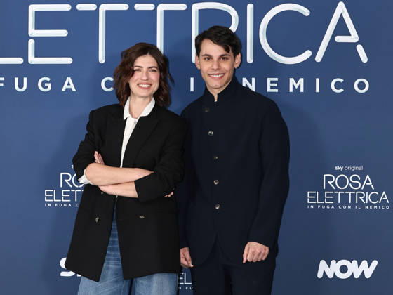 Rome, Hotel Sina Bernini, photocall for the Sky series Rosa Elettrica. Pictured: Maria Chiara Giannetta, Francesco Di Napoli  Copyright: xMarcoxProvvisionatox xipa-agency.netx xDxAvanzo Provvisionatox IPA_Agency_IPA74407537