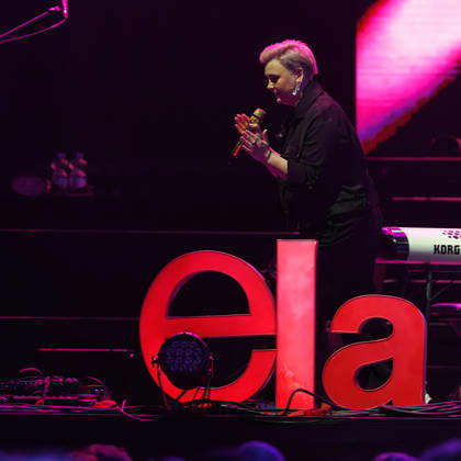 .Ela, Alphaville bei Veranstaltung EHC Happy Weekend 2026, 3.EHC-Star-Night am 03.05.2026 in Königsbrunn, Pharmpur Eisarena. Bayern Deutschland