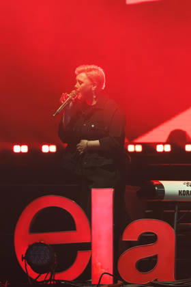 .Ela, Alphaville bei Veranstaltung EHC Happy Weekend 2026, 3.EHC-Star-Night am 03.05.2026 in Königsbrunn, Pharmpur Eisarena. Bayern Deutschland