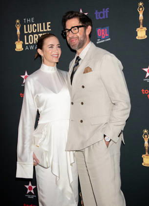 2026 Lucille Lortel Awards Featuring: Emily Blunt, John Krasinski Where: New York, New York, United States When: 04 May 2026 Credit: Janet Mayer INSTARimages.com EDITORIAL USE ONLY. NOT FOR USE BY NEWSPAPERS BASED IN THE UK. Copyright: xx instar55661260