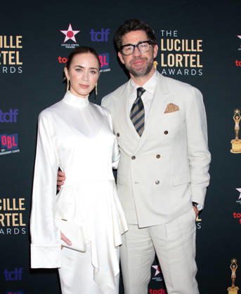 2026 Lucille Lortel Awards Featuring: Emily Blunt, John Krasinski Where: New York, New York, United States When: 04 May 2026 Credit: Janet Mayer INSTARimages.com EDITORIAL USE ONLY. NOT FOR USE BY NEWSPAPERS BASED IN THE UK. Copyright: xx instar55661269