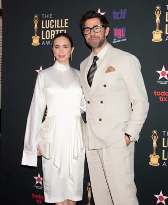 2026 Lucille Lortel Awards Featuring: Emily Blunt, John Krasinski Where: New York, New York, United States When: 04 May 2026 Credit: Janet Mayer INSTARimages.com EDITORIAL USE ONLY. NOT FOR USE BY NEWSPAPERS BASED IN THE UK. Copyright: xx instar55661265