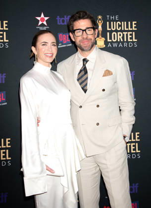 2026 Lucille Lortel Awards Featuring: Emily Blunt, John Krasinski Where: New York, New York, United States When: 04 May 2026 Credit: Janet Mayer INSTARimages.com EDITORIAL USE ONLY. NOT FOR USE BY NEWSPAPERS BASED IN THE UK. Copyright: xx instar55661274