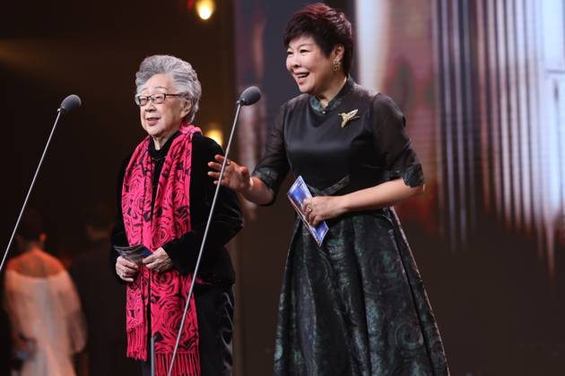 BEIJING, CHINA - MAY 03: Professor Huang Huilin, founder of the Beijing College Student Film Festival, attends the award ceremony of the 33rd College Student Film Festival on May 3, 2026 in Beijing, China.  Copyright: xVCGx 111638931326