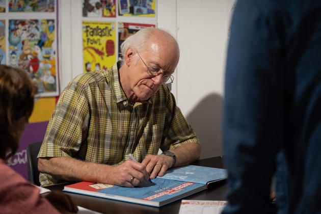 May 2, 2026, Naples, Italy: Don Rosa (Keno Don Hugo Rosa) attends Comicon 2026 Naples Italy - ZUMAs197 20260502_aaa_s197_547 Copyright: xAndreaxGulx