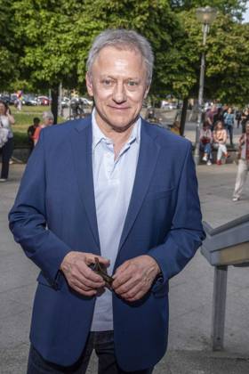 ABB HASEPREMIERE- Axel Pape zu Gast bei der Pemiere von Es ist nur eine Phase Hase in der Komoedie am Kurfuerstendamm im Ernst-Reuter-Saal a, 03.05.2026 in Berlin Berlin Deutschland