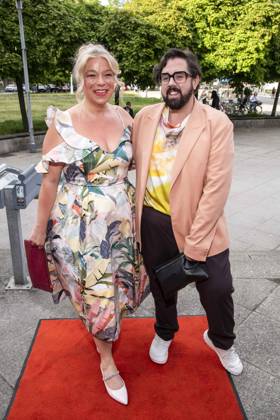 ABB HASEPREMIERE- Caterina Pogorzelski und Steven Peisner zu Gast bei der Pemiere von Es ist nur eine Phase Hase in der Komoedie am Kurfuerstendamm im Ernst-Reuter-Saal a, 03.05.2026 in Berlin Berlin Deutschland