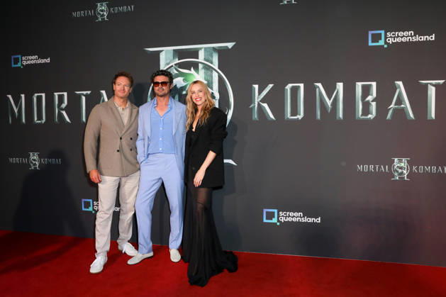 May 4, 2026: JOSH LAWSON, KARL URBAN and JESSICA MCNAMEE attend the Mortal Kombat II Sydney Fan Event at IMAX Sydney on May 4, 2026 in Sydney, Australia  - ZUMAa155 20260504_aaa_a155_052 Copyright: xChristopherxKhouryx