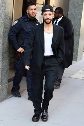 NEW YORK, NY- MAY 4: Mark Ballas seen at ABC Studios on May 4, 2026 in ew York City. Copyright: xmpi099x