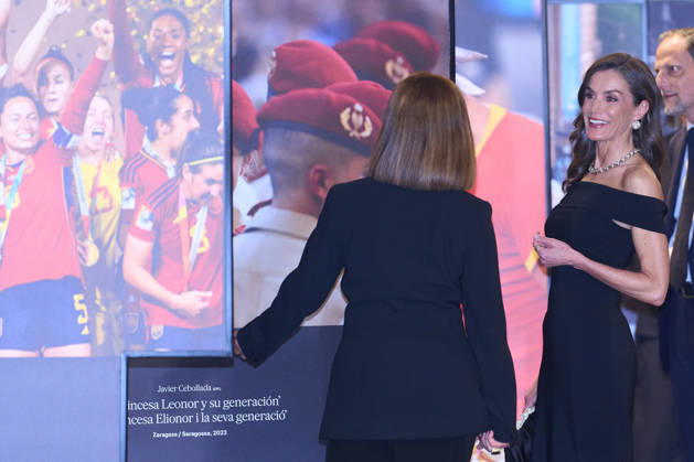04-05-2026 Barcelona Queen Letizia attend the 50th anniversary of the El Pais newspaper at the Maritime museum in Barcelona. No Spain Â  Copyright: xPPEx