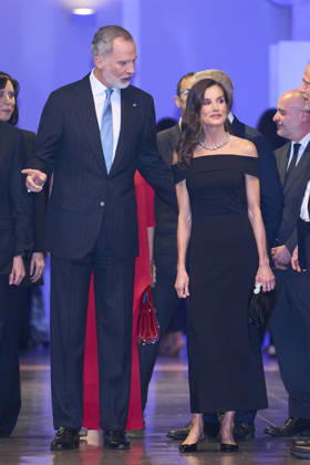 04-05-2026 Barcelona Queen Letizia and King Felipe attend the 50th anniversary of the El Pais newspaper at the Maritime museum in Barcelona. No Spain Â  Copyright: xPPEx