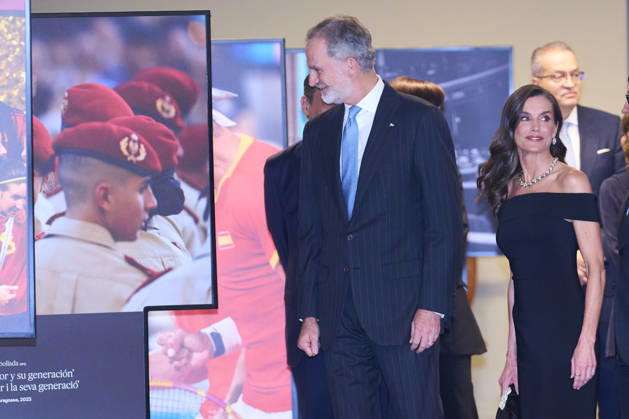 04-05-2026 Barcelona Queen Letizia and King Felipe attend the 50th anniversary of the El Pais newspaper at the Maritime museum in Barcelona. No Spain Â  Copyright: xPPEx