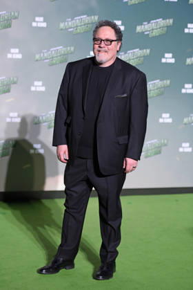 Jon Favreau beim Fan Event von STAR WARS: THE MANDALORIAN AND GROGU am Uber Platz in Berlin am 04.05.2026