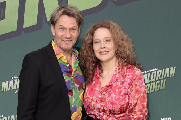 Thure Riefenstein und Patricia Lueger beim Star Wars: The Mandalorian and Grogu Photocall im Rahmen der Film Premiere & Fan Event am Uber Platz in der Uber Eats Music Hall am 4.05.2026 in Berlin Thure Riefenstein and Patricia Lueger at the Star Wars: The Mandalorian and Grogu photocall during the film premiere & fan event at Uber Platz in the Uber Eats Music Hall on May 4, 2026 in Berlin Star Wars: The Mandalorian and Grogu Filmpremiere & Fan Event in Berlin