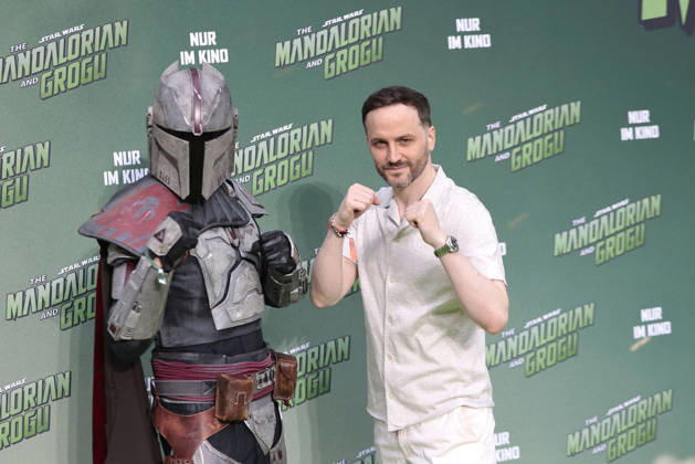 Tim Hendrik Walter beim Star Wars: The Mandalorian and Grogu Photocall im Rahmen der Film Premiere & Fan Event am Uber Platz in der Uber Eats Music Hall am 4.05.2026 in Berlin Tim Hendrik Walter at the Star Wars: The Mandalorian and Grogu photocall during the film premiere & fan event at Uber Platz in the Uber Eats Music Hall on May 4, 2026 in Berlin Star Wars: The Mandalorian and Grogu Filmpremiere & Fan Event in Berlin