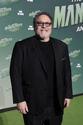 Jon Favreau at the Star Wars: The Mandalorian and Grogu photocall during the film premiere & fan event at Uber Platz in the Uber Eats Music Hall on May 4, 2026 in Berlin Star Wars: The Mandalorian and Grogu Filmpremiere & Fan Event in Berlin
