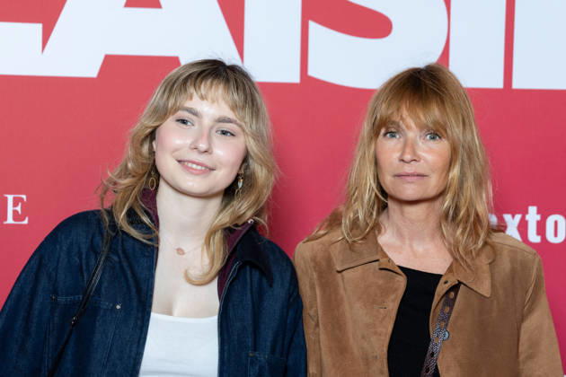 Pour Le Plaisir Paris Film Premiere Mitty Hazanavicius, Axelle Laffont attends Pour Le Plaisir Paris Film Premiere at Pathe Palace on May 04, 2026 in Paris, France. Photo by Nasser Berzane ABACAPRESS.COM Paris France  Copyright: xBerzanexNasser ABACAx