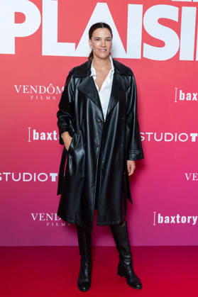 Pour Le Plaisir Paris Film Premiere Charlotte Gabris attends Pour Le Plaisir Paris Film Premiere at Pathe Palace on May 04, 2026 in Paris, France. Photo by Nasser Berzane ABACAPRESS.COM Paris France  Copyright: xBerzanexNasser ABACAx