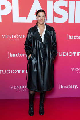 Pour Le Plaisir Paris Film Premiere Charlotte Gabris attends Pour Le Plaisir Paris Film Premiere at Pathe Palace on May 04, 2026 in Paris, France. Photo by Nasser Berzane ABACAPRESS.COM Paris France  Copyright: xBerzanexNasser ABACAx