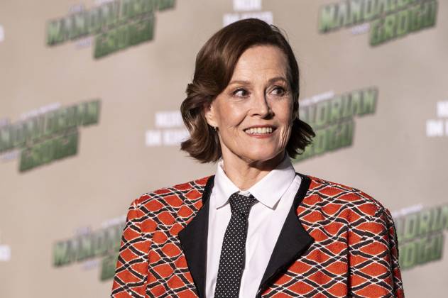 ABB STARSWARS- Sigourney Weaver auf dem gruenen Teppich bei dem Fan Event von Stars Wars The Mandalorian and Grogu in UCI Luxe East Side Gallery am 04.05.2026 in Berlin Berlin Deutschland