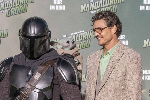 ABB STARSWARS- Pedro Pascal,auf dem gruenen Teppich bei dem Fan Event von Stars Wars The Mandalorian and Grogu in UCI Luxe East Side Gallery am 04.05.2026 in Berlin Berlin Deutschland