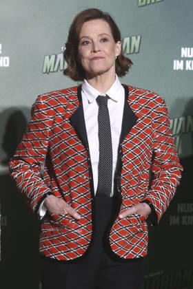 Sigourney Weaver beim Fan Event Star Wars: The Mandalorian and Grogu im UCI Luxe East Side Gallery auf dem Uber Platz. Berlin, 04.05.2026