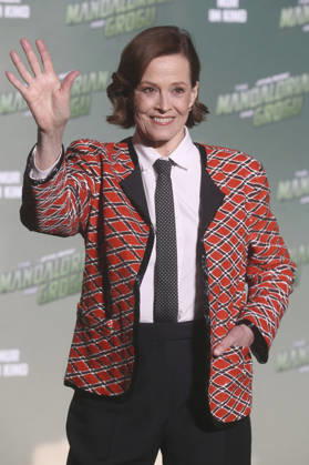 Sigourney Weaver beim Fan Event Star Wars: The Mandalorian and Grogu im UCI Luxe East Side Gallery auf dem Uber Platz. Berlin, 04.05.2026