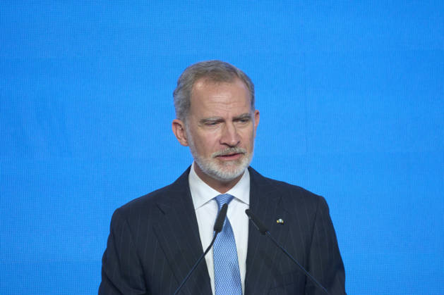 04-05-2026 Barcelona King Felipe attend the 50th anniversary of the El Pais newspaper at the Maritime museum in Barcelona. No Spain Â  Copyright: xPPEx