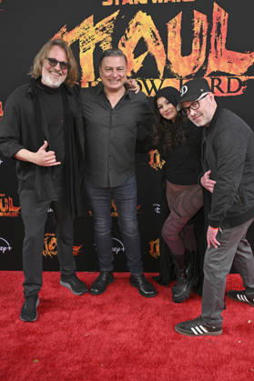 Scott Whyte, Matt Michnovetz, Athena Yvette Portillo und Brad Rau beim Screening des Serienfinales der Disney+ Animationsserie Star Wars: Maul - Shadow Lord in den Walt Disney Studios. Burbank, 04.05.2026