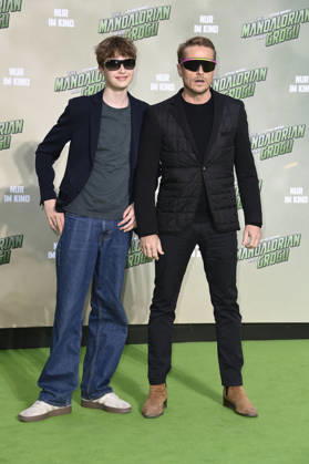 Roman Knizka mit Sohn Jonah Len Knizka beim Fan Event Star Wars: The Mandalorian and Grogu im UCI Luxe East Side Gallery auf dem Uber Platz. Berlin, 04.05.2026