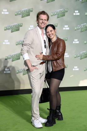 Johannes Heinrichs und Nadja Jo Klapper beim Fan Event Star Wars: The Mandalorian and Grogu im UCI Luxe East Side Gallery auf dem Uber Platz. Berlin, 04.05.2026