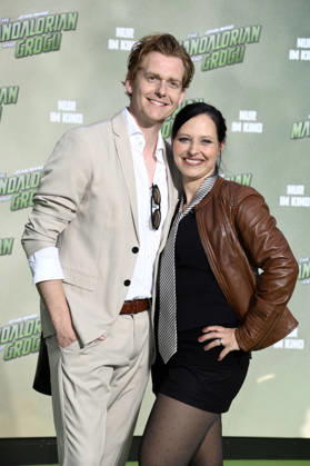 Johannes Heinrichs und Nadja Jo Klapper beim Fan Event Star Wars: The Mandalorian and Grogu im UCI Luxe East Side Gallery auf dem Uber Platz. Berlin, 04.05.2026