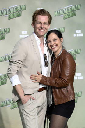 Johannes Heinrichs und Nadja Jo Klapper beim Fan Event Star Wars: The Mandalorian and Grogu im UCI Luxe East Side Gallery auf dem Uber Platz. Berlin, 04.05.2026