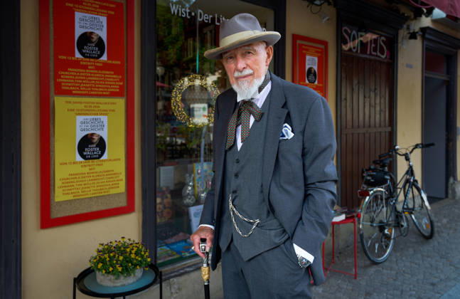 Kunst Kultur Literatur Buchhandel 04.05.2026 Potsdam Landeshauptstadt Brandenburg wist-derliteraturladen Markus Lüpertz deutscher Maler, Grafiker und Bildhauer einer der bekanntesten zeitgenössischen deutschen Künstlern der Gegenwart, liest eigene Texte Potsdam GER