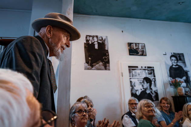 Kunst Kultur Literatur Buchhandel 04.05.2026 Potsdam Landeshauptstadt Brandenburg wist-derliteraturladen Markus Lüpertz deutscher Maler, Grafiker und Bildhauer einer der bekanntesten zeitgenössischen deutschen Künstlern der Gegenwart, liest eigene Texte Potsdam GER