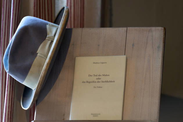 Kunst Kultur Literatur Buchhandel 04.05.2026 Potsdam Landeshauptstadt Brandenburg wist-derliteraturladen Markus Lüpertz deutscher Maler, Grafiker und Bildhauer einer der bekanntesten zeitgenössischen deutschen Künstlern der Gegenwart, liest eigene Texte Potsdam GER