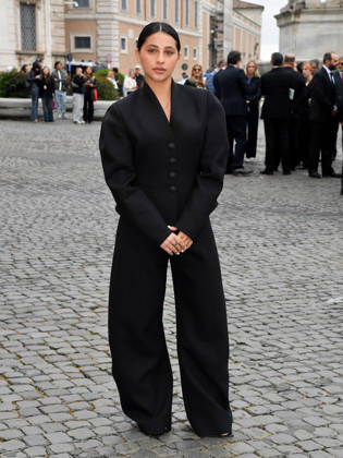 Rome, 71st David di Donatello Awards, Arrivals at the Quirinale Palace. Pictured: Ludovica Nasti  Copyright: xVincenzoxLandix xipa-agency.netx xDxAvanzo Provvisionatox IPA_Agency_IPA74449764
