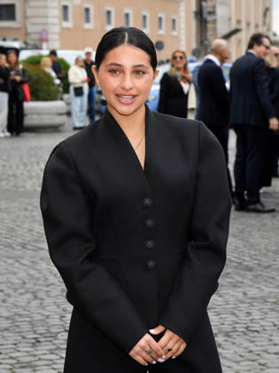 Rome, 71st David di Donatello Awards, Arrivals at the Quirinale Palace. Pictured: Ludovica Nasti  Copyright: xVincenzoxLandix xipa-agency.netx xDxAvanzo Provvisionatox IPA_Agency_IPA74449768