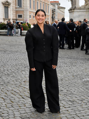 Rome, 71st David di Donatello Awards, Arrivals at the Quirinale Palace. Pictured: Ludovica Nasti  Copyright: xVincenzoxLandix xipa-agency.netx xDxAvanzo Provvisionatox IPA_Agency_IPA74449774