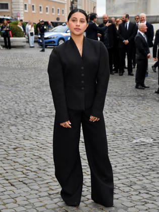 Rome, 71st David di Donatello Awards, Arrivals at the Quirinale Palace. Pictured: Ludovica Nasti  Copyright: xVincenzoxLandix xipa-agency.netx xDxAvanzo Provvisionatox IPA_Agency_IPA74449752