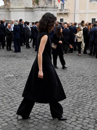 Rome, 71st David di Donatello Awards, Arrivals at the Quirinale. Pictured: Tecla Insolia  Copyright: xVincenzoxLandix xipa-agency.netx xDxAvanzo Provvisionatox IPA_Agency_IPA74449811