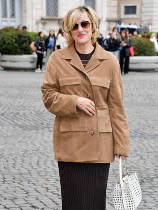 Rome, 71st David di Donatello Awards, Arrivals at the Quirinale Palace. Pictured is Valeria Bruni Tedeschi.  Copyright: xVincenzoxLandix xipa-agency.netx xDxAvanzo Provvisionatox IPA_Agency_IPA74449875